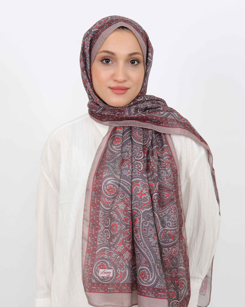Soft Şal D059 Vizon, 75 × 185 cm şal – görsel 1
