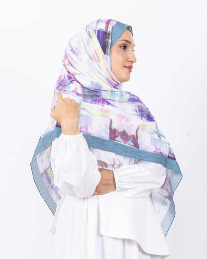 Mikro Bambu Kraş Şal D028 Mint Yeşili, 75 × 185 cm şal – görsel 4