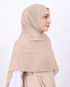 Organik Şal D056 Bej, 75 × 185 cm şal – görsel 1