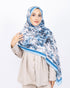Soft Bambu Kraş Şal D037 Mavi, 75 × 185 cm şal – görsel 1