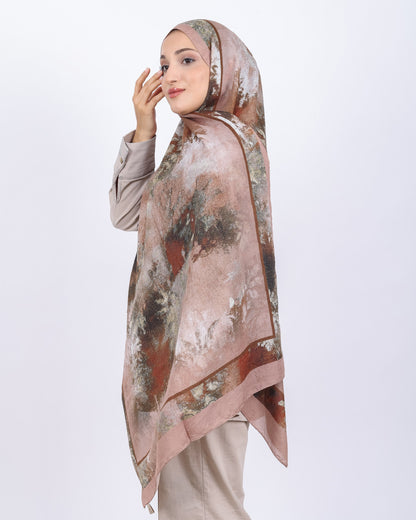 Soft Bambu Kraş Şal D038 Somon, 75 × 185 cm şal – görsel 4