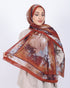 Soft Bambu Kraş Şal D038 Kiremit, 75 × 185 cm şal – görsel 1