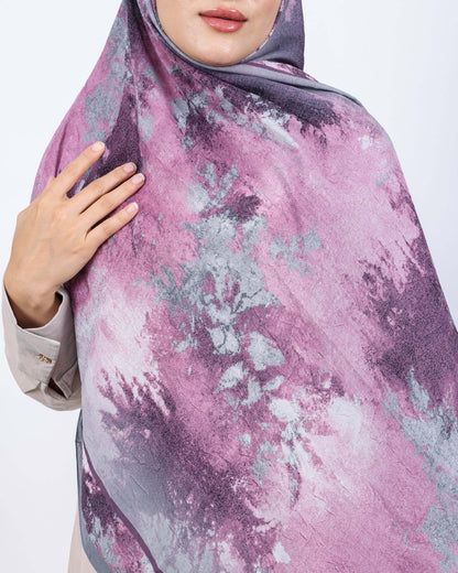 Soft Bambu Kraş Şal D038 Gri, 75 × 185 cm şal – görsel 4