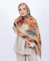 Soft Bambu Kraş Şal D038 Gold, 75 × 185 cm şal – görsel 1