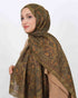 Soft Şal D059 Yağ Yeşili, 75 × 185 cm şal – görsel 1