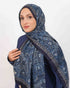 Soft Şal D059 Lacivert, 75 × 185 cm şal – görsel 1