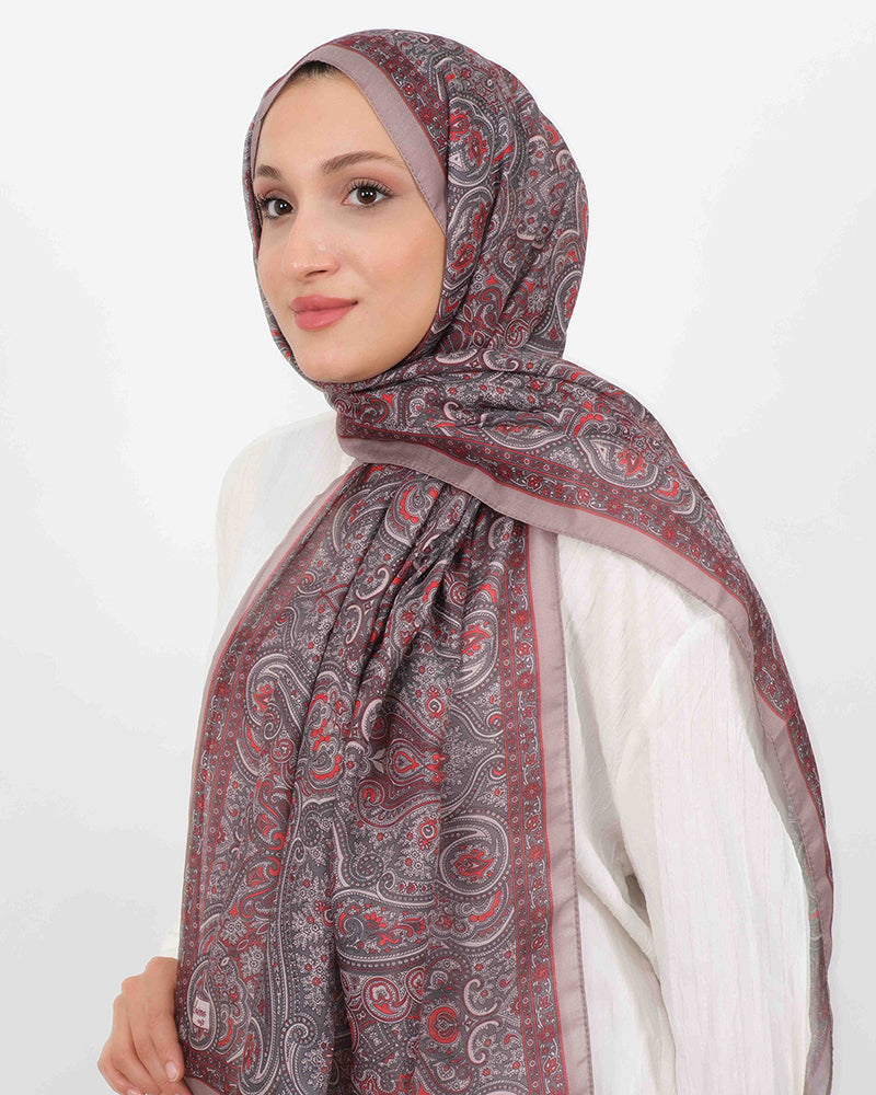 Soft Şal D059 Vizon, 75 × 185 cm şal – görsel 2