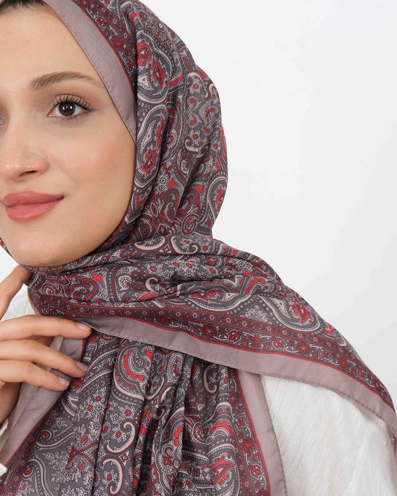 Soft Şal D059 Vizon, 75 × 185 cm şal – görsel 4