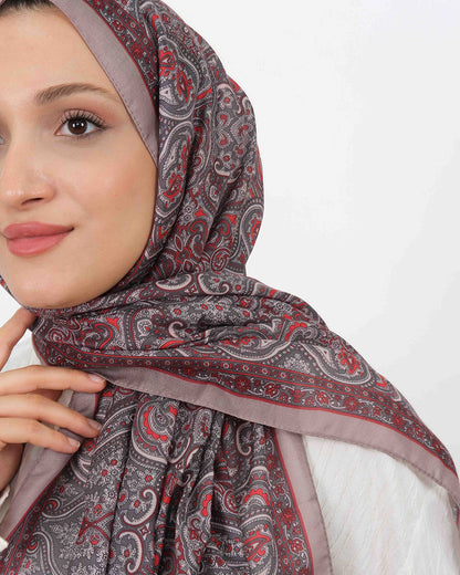 Soft Şal D059 Vizon, 75 × 185 cm şal – görsel 4