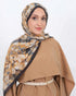 Soft Şal D062 Siyah, çiçekli desenli, 75 × 185 cm şal – görsel 1