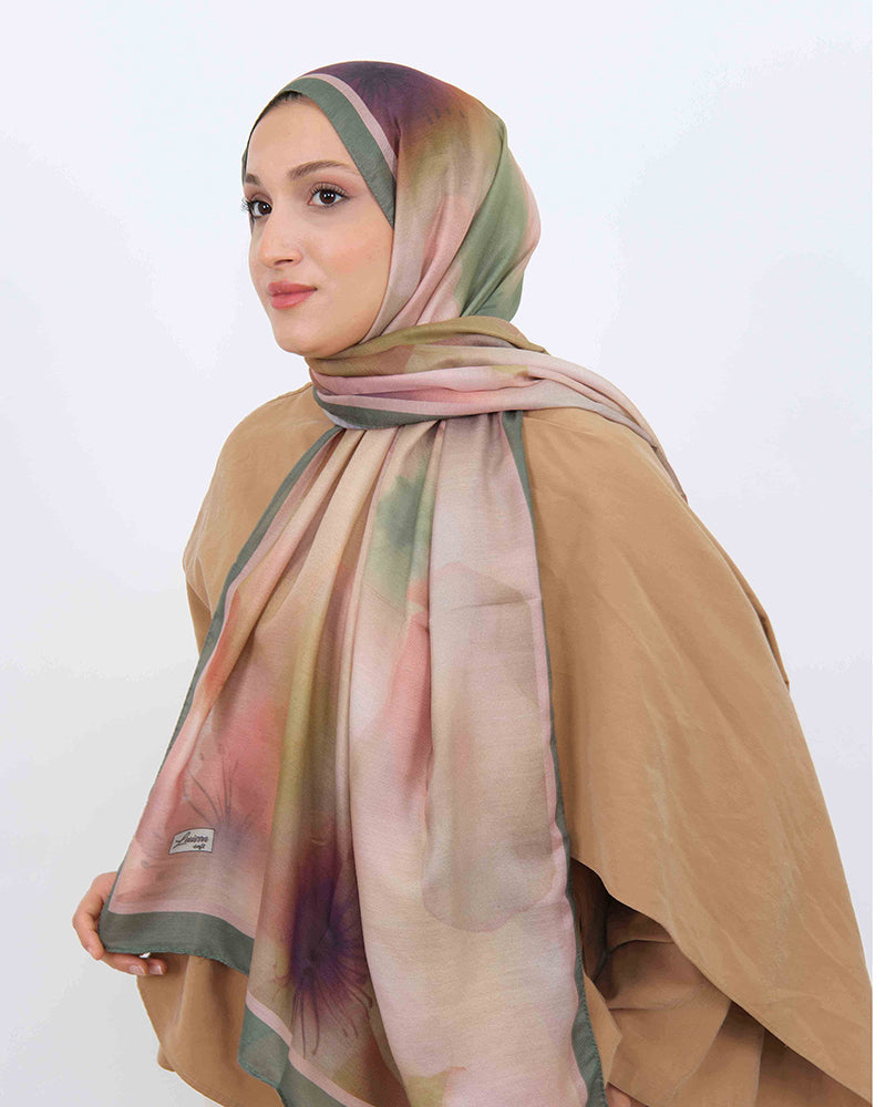 Soft Şal D063 Yeşil, 75 × 185 cm şal – görsel 2