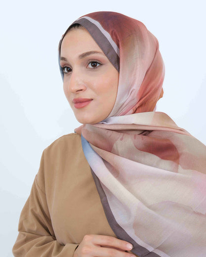 Soft Şal D063 Vizon, 75 × 185 cm şal – görsel 4