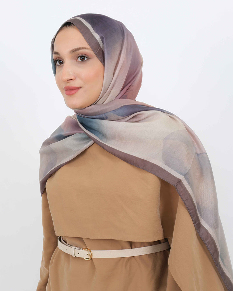 Soft Şal D063 Gül Kurusu, 75 × 185 cm şal – görsel 1