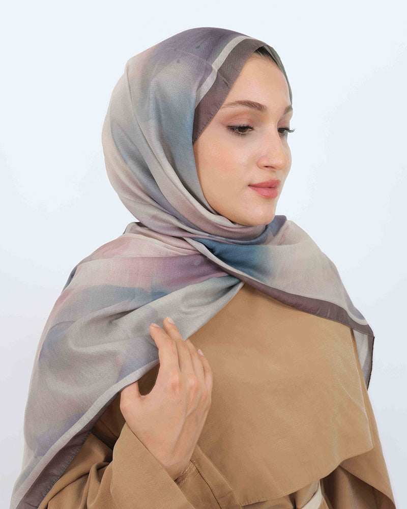 Soft Şal D063 Gül Kurusu, 75 × 185 cm şal – görsel 2