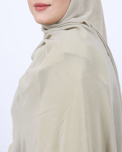 Organik Şal D056 Kırık Yeşil, 75 × 185 cm şal – görsel 1