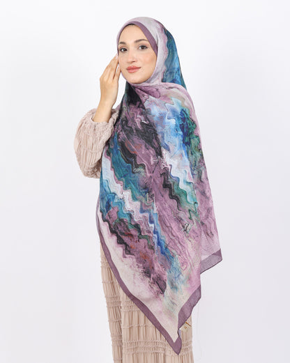 Soft Bambu Kraş Şal D045 Gül Kurusu, 75 × 185 cm şal – görsel 3