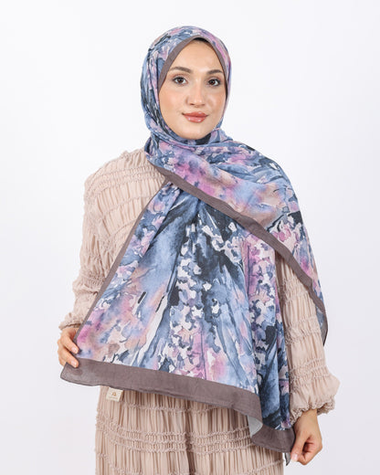 Soft Bambu Kraş Şal D051 Vizon, 75 × 185 cm şal – görsel 2