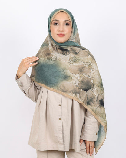 Soft Bambu Kraş Şal D043 Vizon, 75 × 185 cm şal – görsel 3